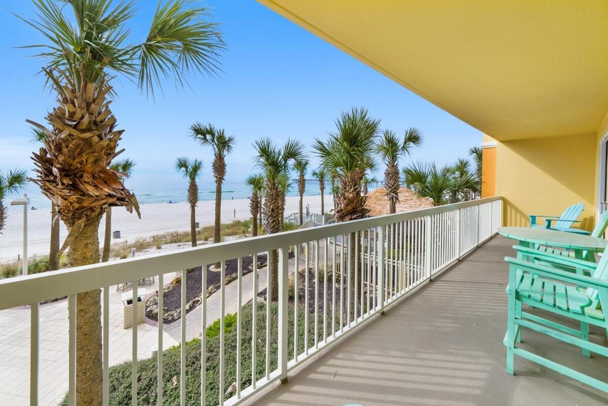 Apartment Calypso 209e 2nd Floor Corner Unit 2 Bedroom Direct Front Panama City Beach