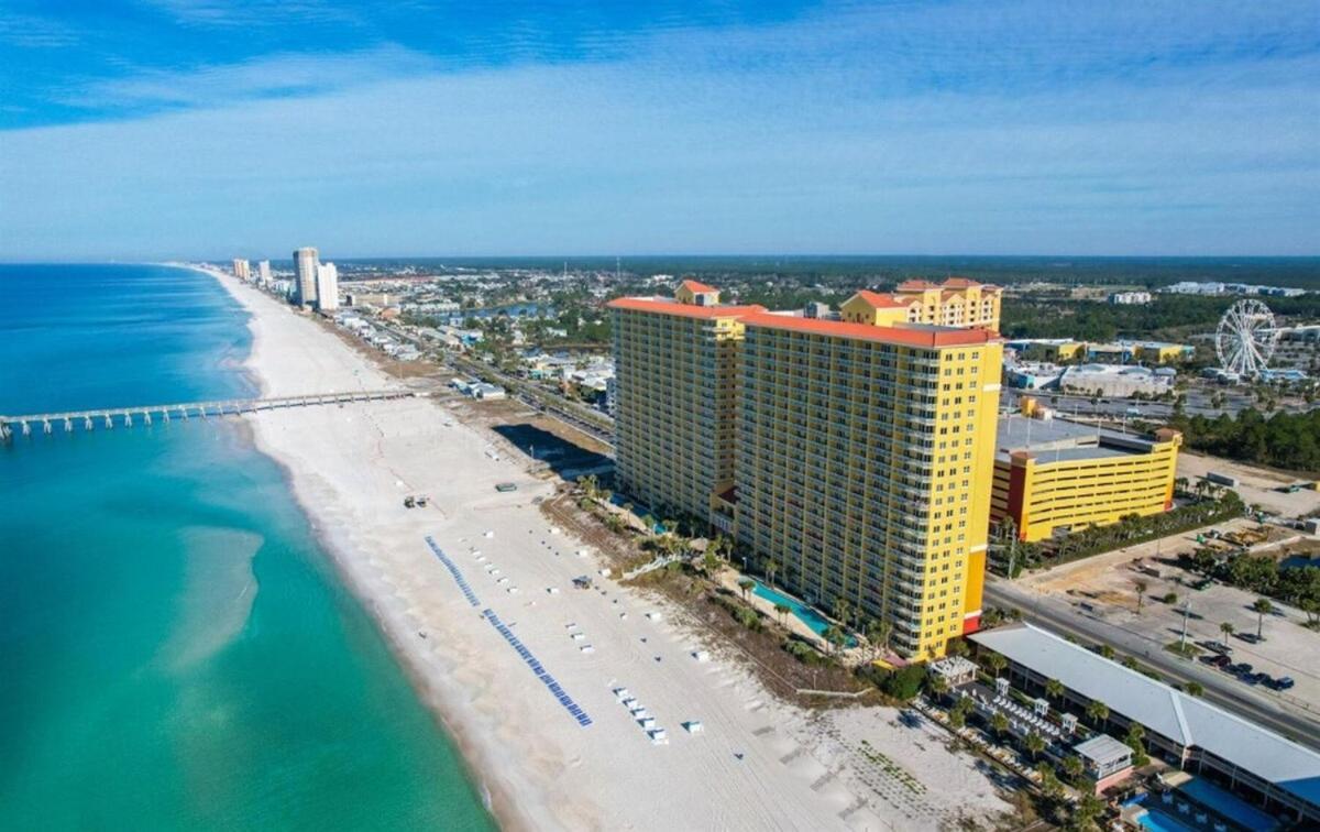 Apartment Calypso 209e 2nd Floor Corner Unit 2 Bedroom Direct Front Panama City Beach